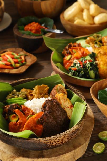 istock Nasi Padang with Beef Rendang 1187140257