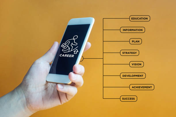 istock Career - icon with keywords 1187142165