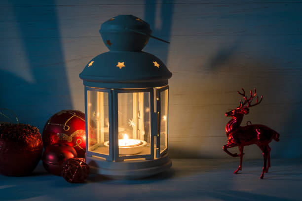 istock Beautiful Christmas holiday composition 1187143966