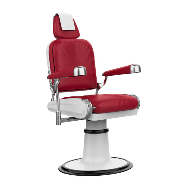 istock Barber Chair Isolated 1187144225