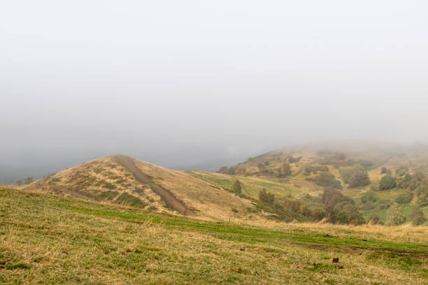 istock Malvern Hills view from Worcestershire countryside England 1187148288