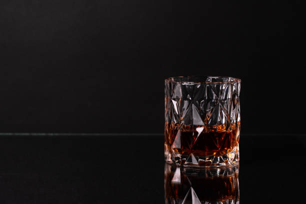 istock Bourbon in glass, american corn whiskey 1187149804