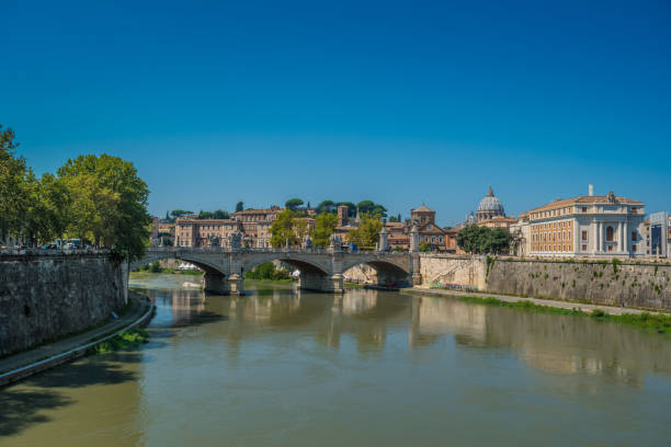 istock Vittorio Emanuele II Bridge in Rome, Italy 1187151923