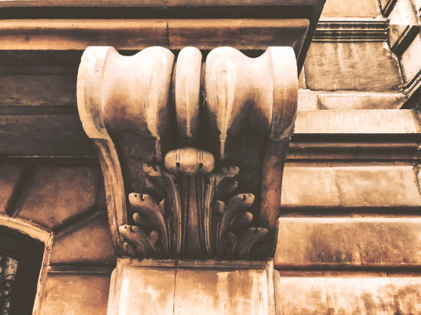 istock Old Tbilisi architecture, doors and exterior decor 1187155352