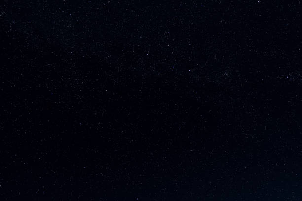 istock Night sky with stars and galaxy in outer space, universe dark background 1187156544