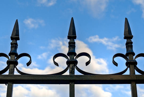 istock metal fence 118715724