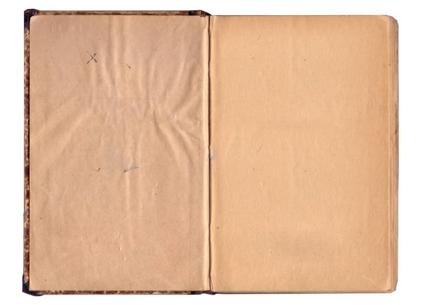 istock Vintage old book cover isolated 1187160159