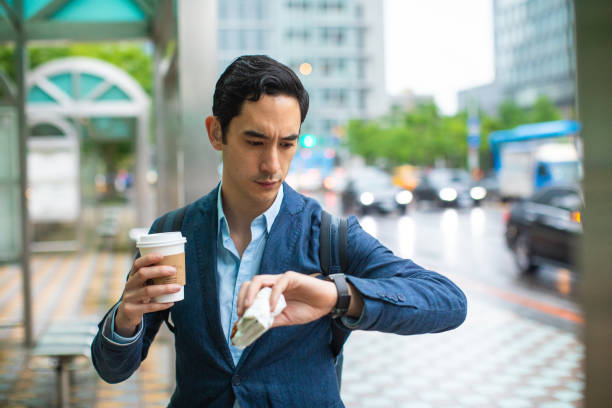 istock Hoping I'm not be late for work today 1187161041