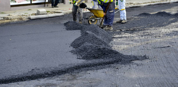 recontruction of a street road, municipal work recontruction of a street road, municipal work concept compactor photos stock pictures, royalty-free photos & images