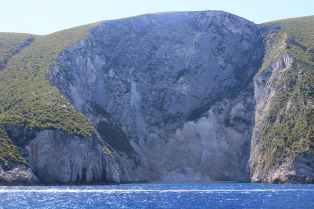 istock Zakynthos fantastic west coastal view with white cliff 1187168426