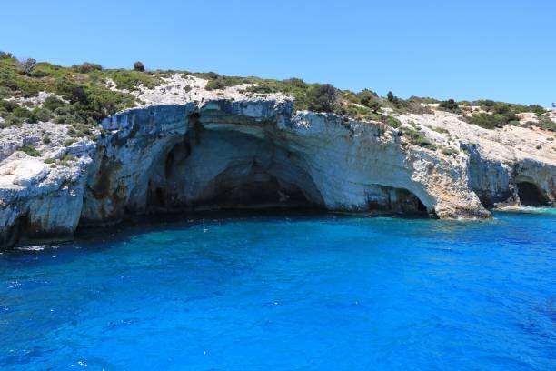 istock Blue caves of Zakynthos, Greece 1187168658