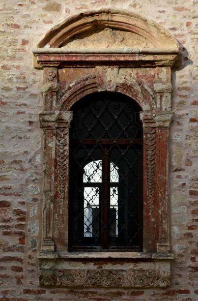 istock Window on the old Christian church 1187170507
