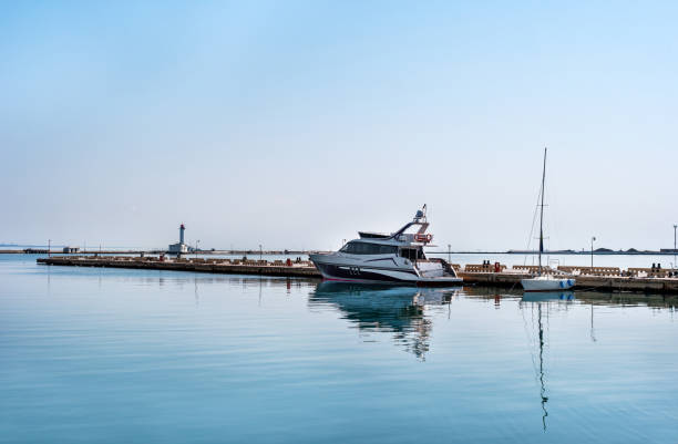 istock Boat at the pier 1187175893