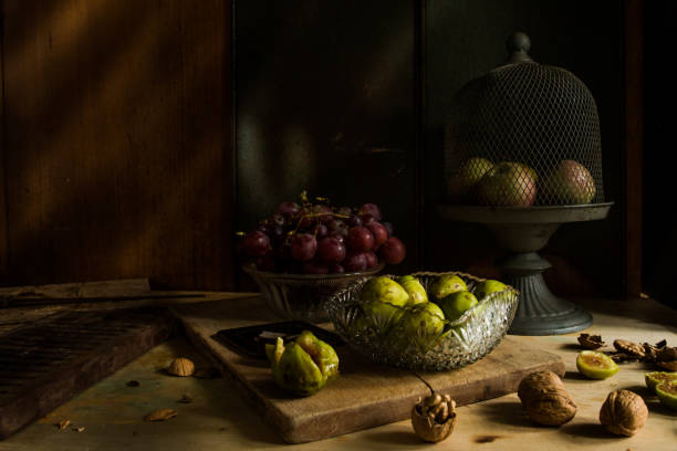 istock Autumn food background 1187177063