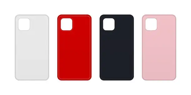 Vector illustration of Phone cases