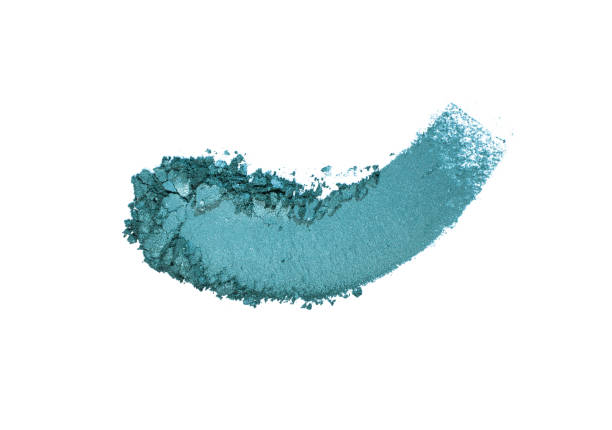 istock Eye shadows and mascara swatches 1187192645