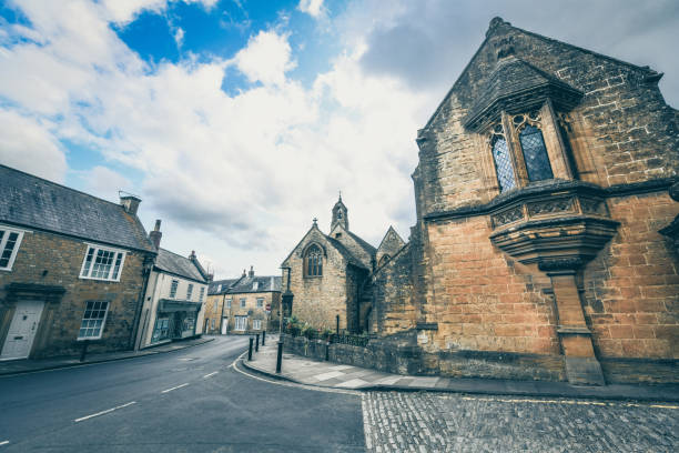 istock Old Buildings In Sherborne, United Kingdom 1187200429