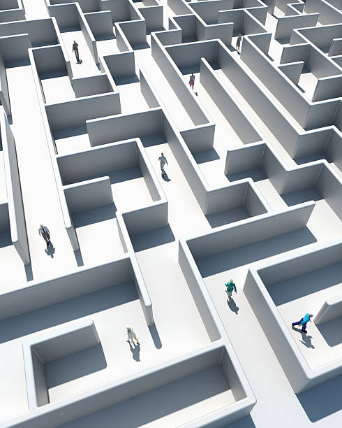 istock Maze to Success 118720299