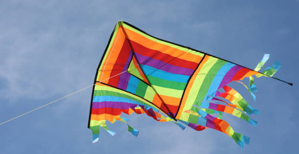 istock big kite on the blue sky 1187205827