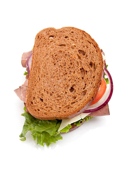 istock Roast beef sandwich on rye bread 118721150