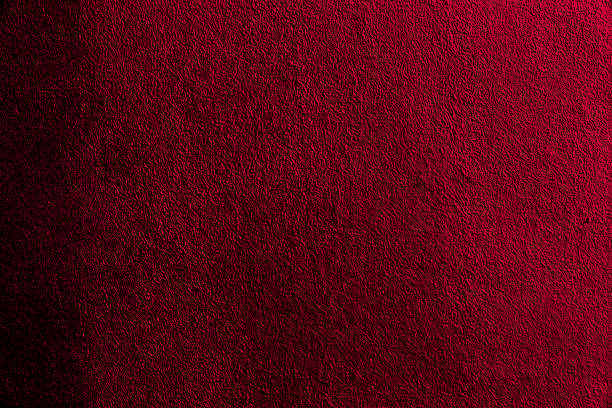 fond texturé abstrait en rouge - sign dirty plaster red photos et images de collection