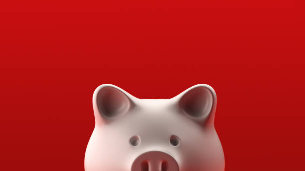 istock Worried piggybank looking from downside 1187214807