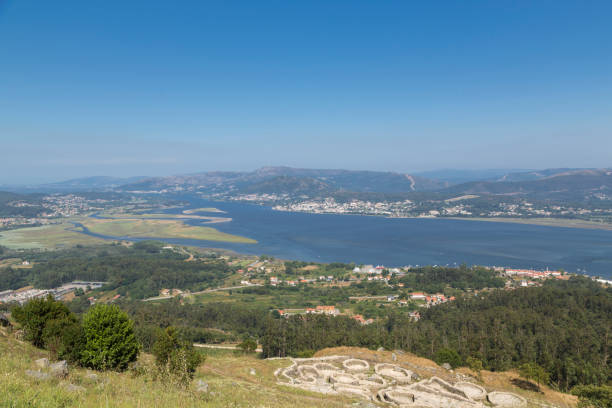 istock Mio river on the border between Spain and Portuga 1187215680