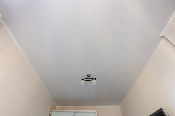 istock Stretch ceiling in the interior of the room 1187222406