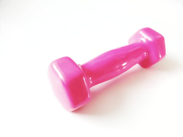 istock VH544 Pink dumbbell 1187222859
