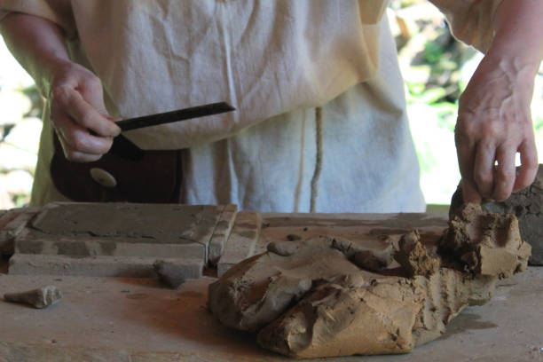 istock Hands of a potter 1187224857
