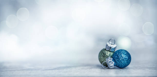 istock Christmas Ornaments and Copy Space 1187227611