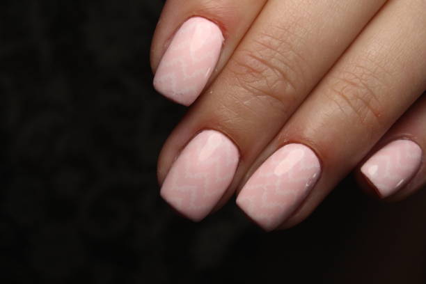 istock beautiful pink manicure 1187233238