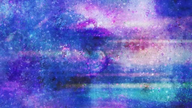 Purple Outer Space Nebula Spewing Magical Dust Particles - 4K Seamless Loop Motion Background Animation