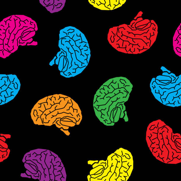 3,000+ Seamless Brain Pattern Stock Photos, Pictures & Royalty-Free ...