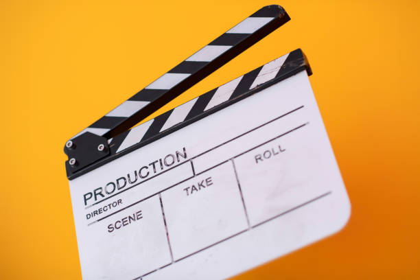 istock movie clapper on yellow background 1187254265