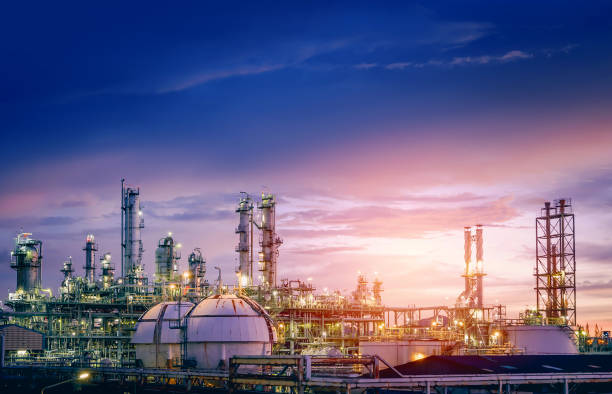 istock Petrochemical industrial 1187258134