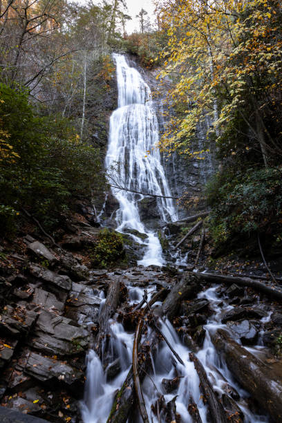 istock Mingo Falls near Cherokee, North Carolina 1187260578