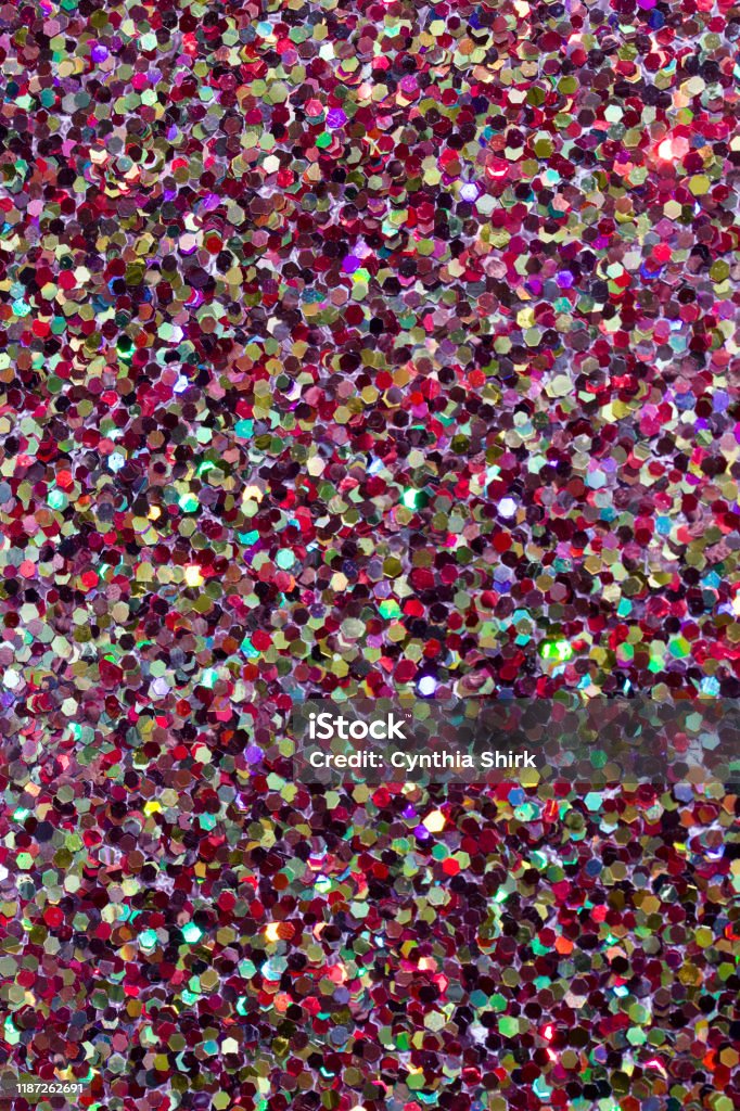 Bright Multi Color Confetti Glitter Texture Background Stock Photo -  Download Image Now - iStock