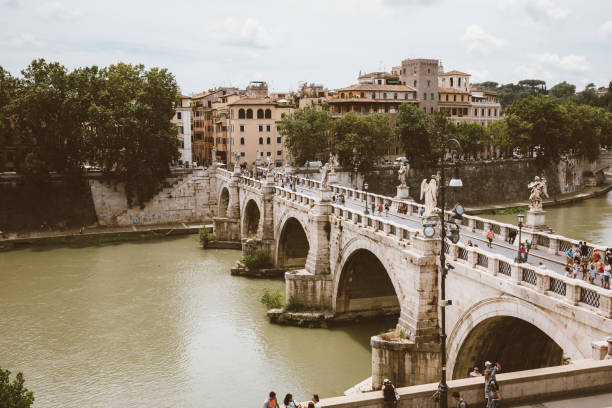 Tiber river in Rome