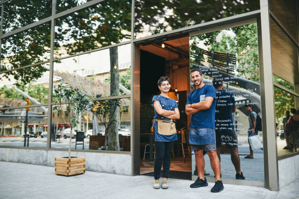 istock Come in, we're glad to see our favourite customer 1187264493