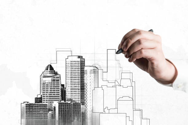 istock City civil planning and real estate development. 1187265876