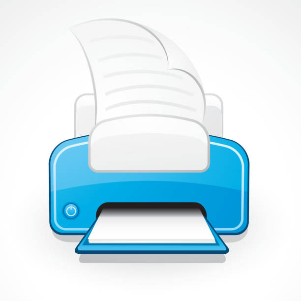 Paper Printer Computer Background Images Computer Paper Art Stock Photos, Pictures & Royalty-Free Images - iStock