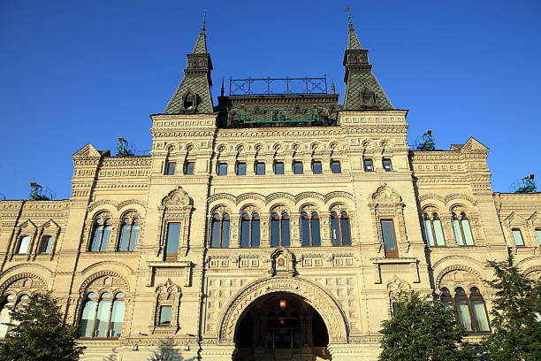 istock old gum building on Moscow kremlin red square 118728796