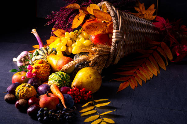 istock The beautiful and autumnal cornucopia 1187289218