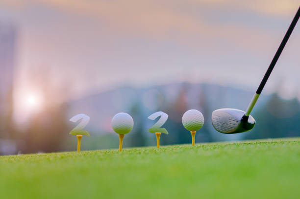 гольф 7 - golf golf swing putting cheerful стоковые фото и изображения