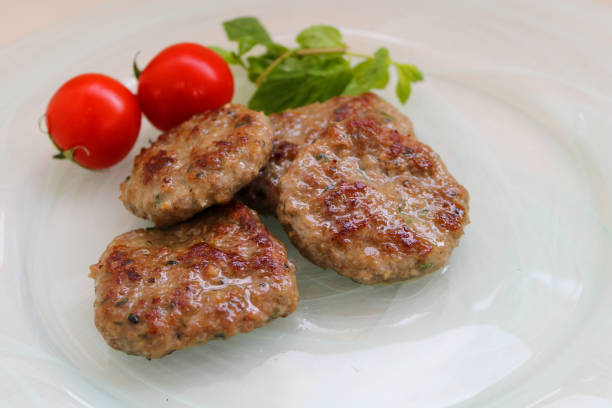 istock grilled meatballs in the plate 1187300860