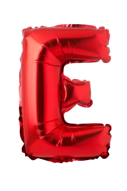 istock Letter E of red balloon 1187302027