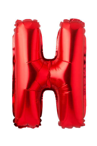 istock Letter H of red balloon 1187302029