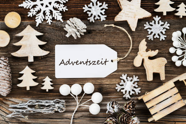 istock Label, Frame, Christmas Decoration, Advent Time Means Advent Season 1187302217