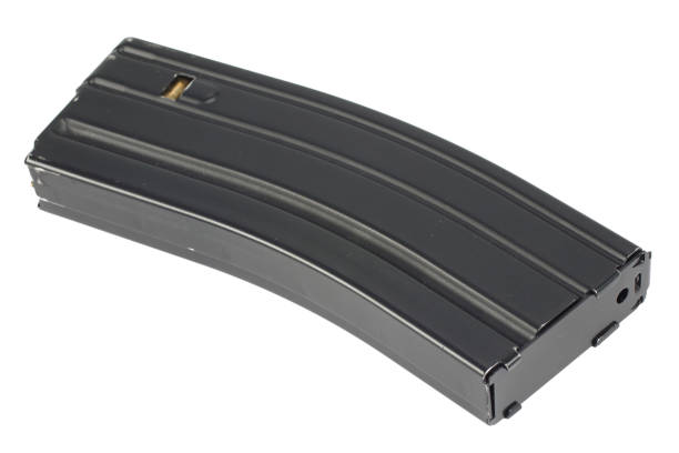 istock M-16 magazine with cartridges 1187305090